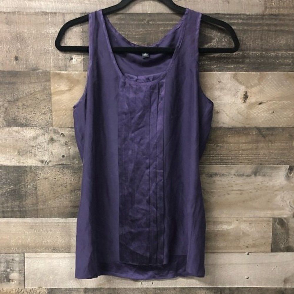 Banana republic purple tank top sleeveless size S
